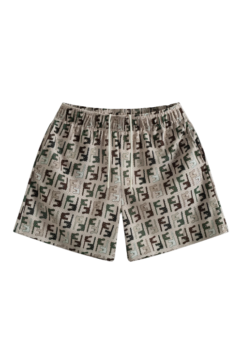 F SHORTS - BROWN