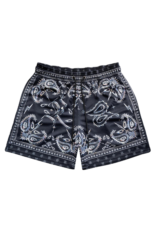 BANDANA SHORTS - CHORME