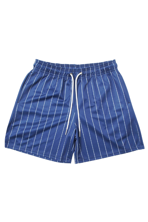 STRIPPED SHORTS - BLUE