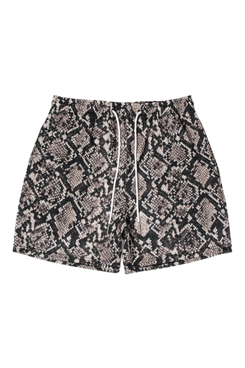 SNAKE SKIN SHORTS