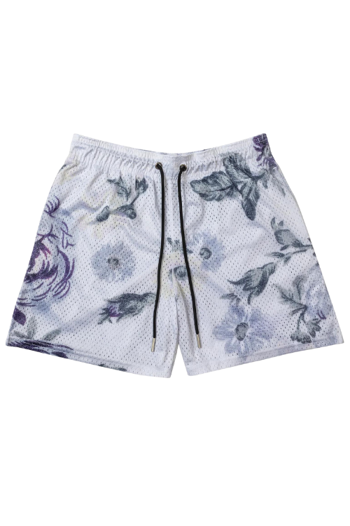 FLORAL SHORTS - BIRDS